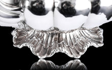 Load image into Gallery viewer, Antique Georgian Solid Silver Teapot &#39;Melon Shape&#39; Sea Spume and Acanthus - Barnards 1830
