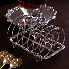 Load image into Gallery viewer, A Magnificent Georgian Solid Silver Toast Rack - John &amp; Thomas Settle 1823

