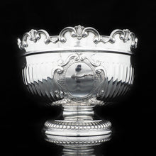 Load image into Gallery viewer, A Solid Silver Monteith Bowl in Queen Anne Style - Alexander Clark &amp; Co 1924 - Artisan Antiques
